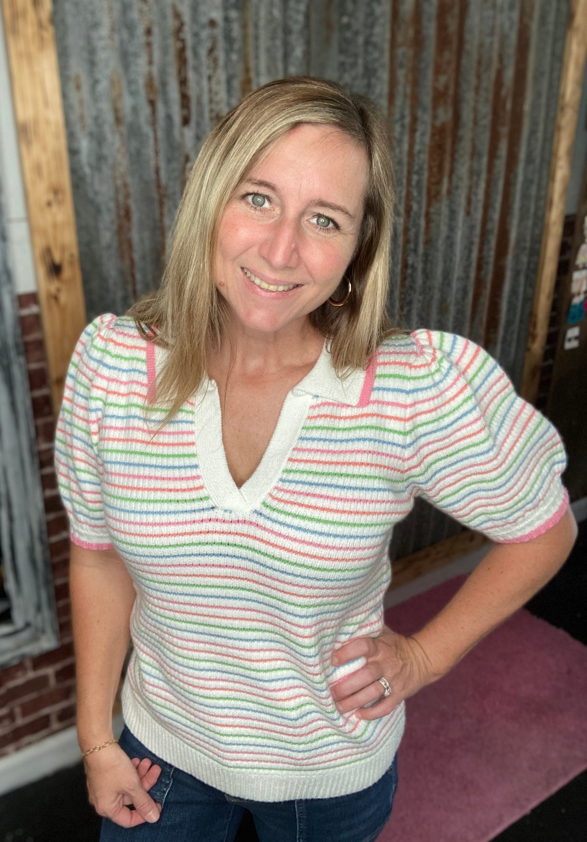 Emma Ivory Sweater