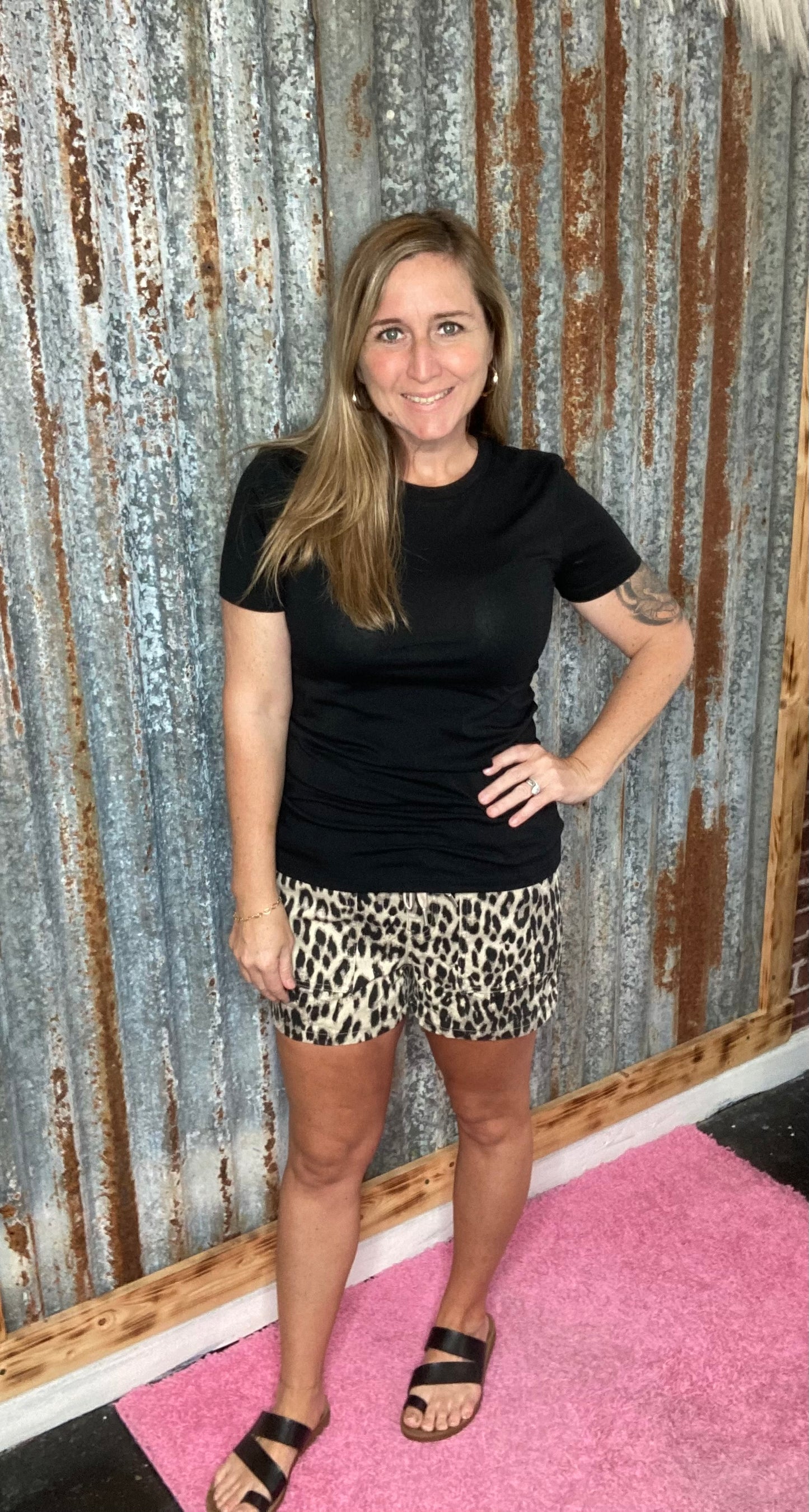 Leopard Shorts
