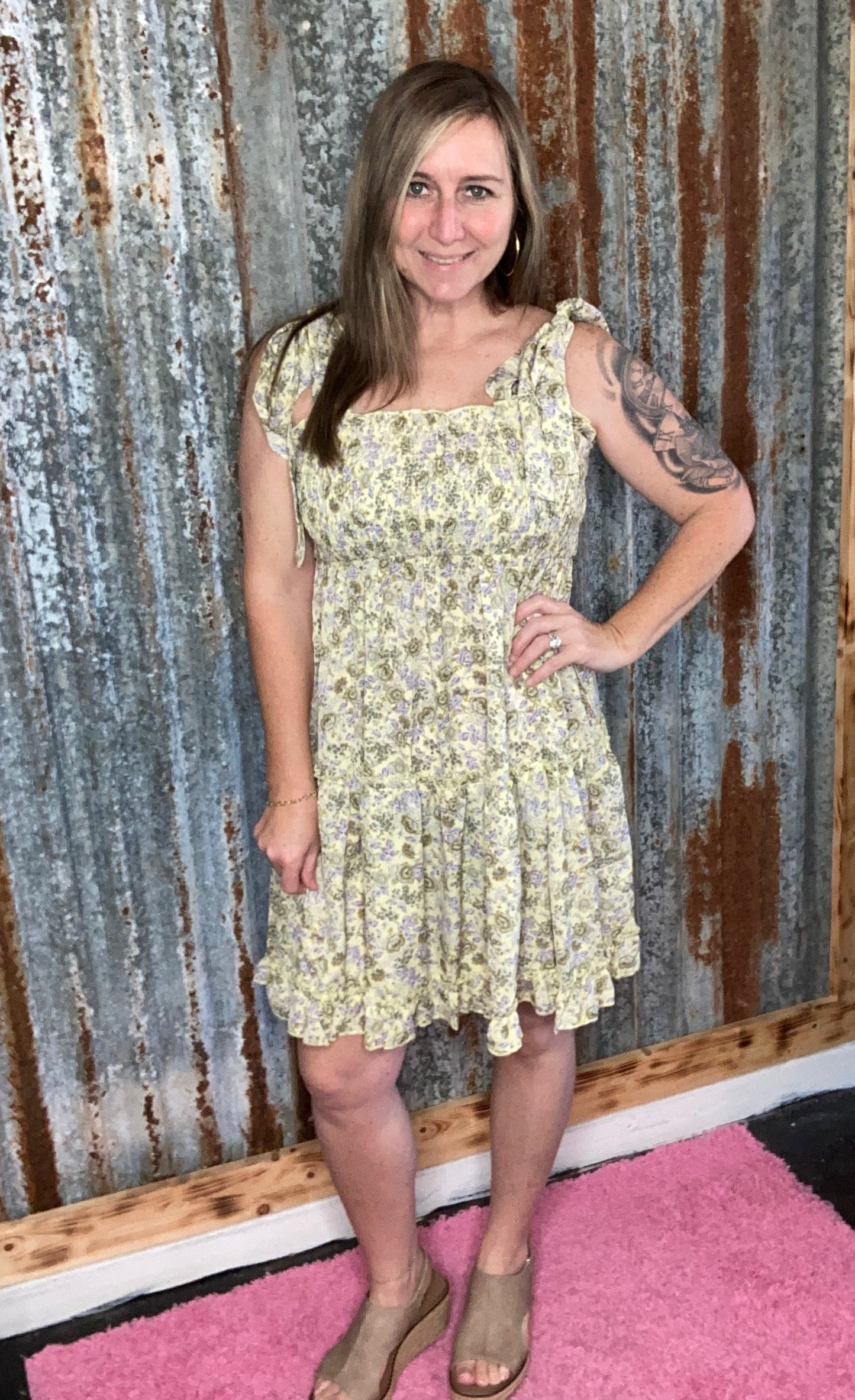 Butter Mix Dress