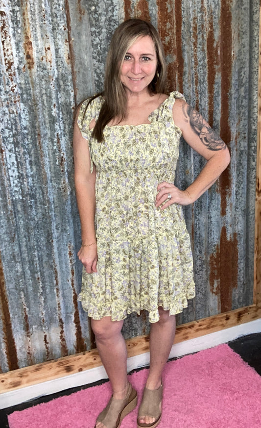 Butter Mix Dress