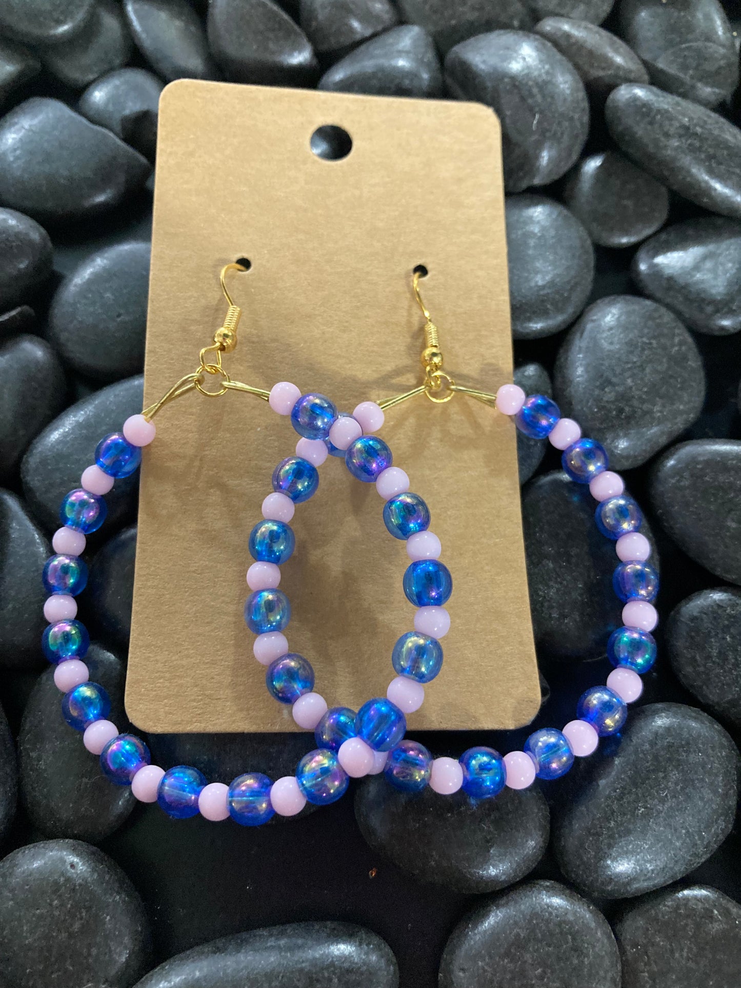 Candy Skies Beaded Earrings