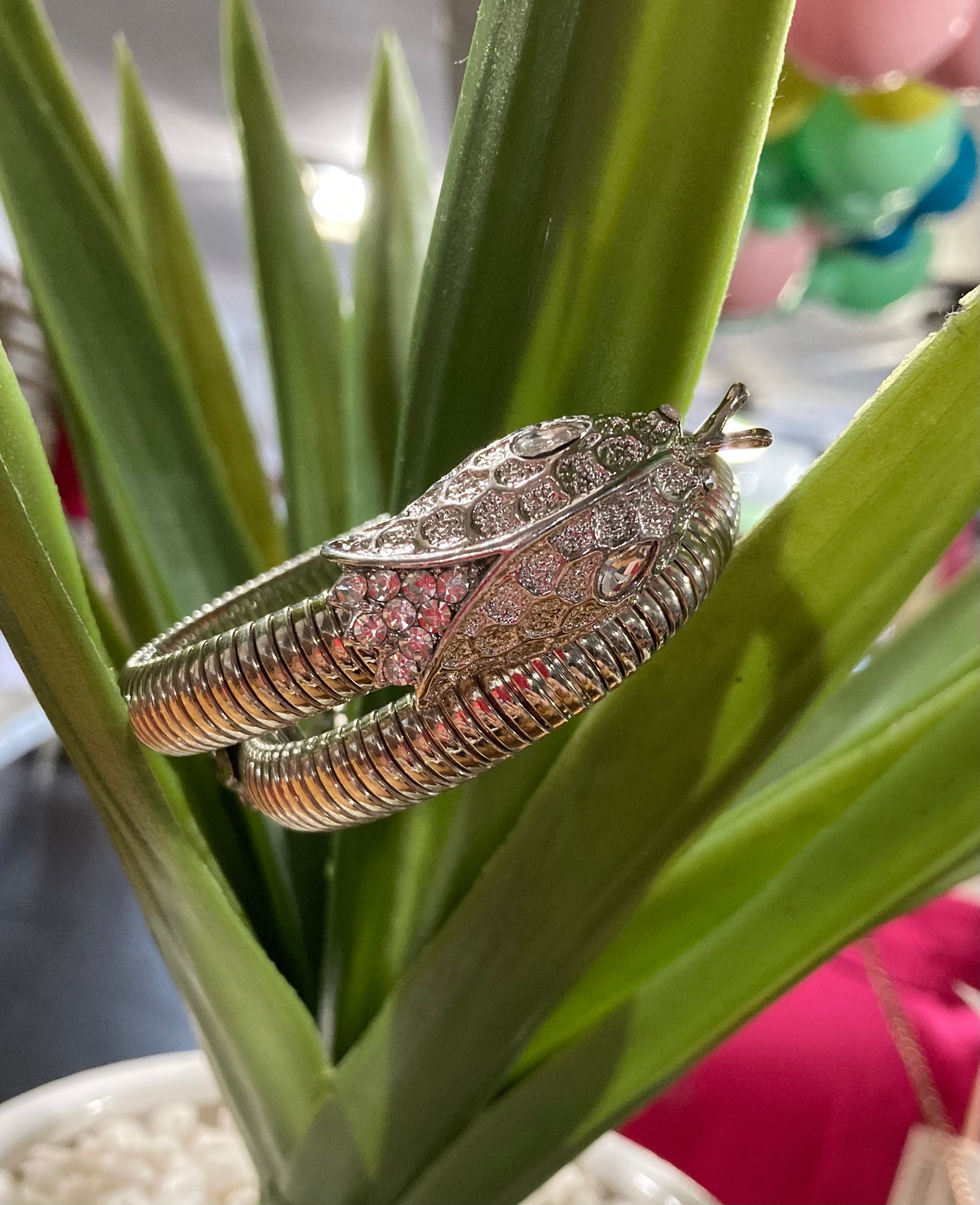 Silver Snake Bracelet