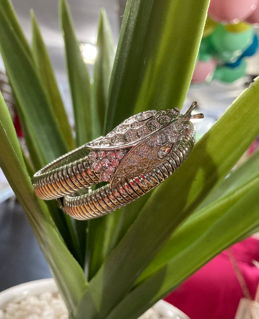 Silver Snake Bracelet