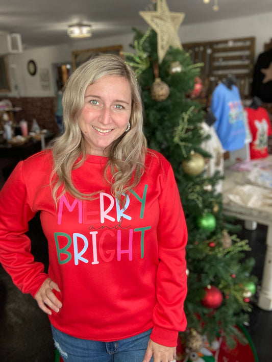 Merry and Bright Sweatshirt