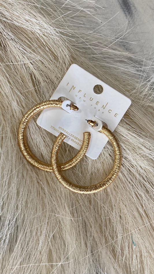 Gold Hoops