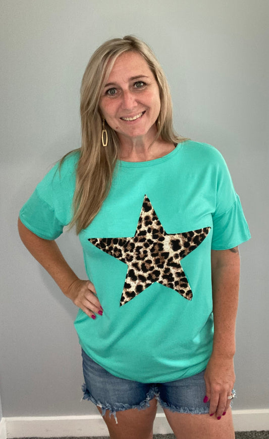 Leopard Star Patch