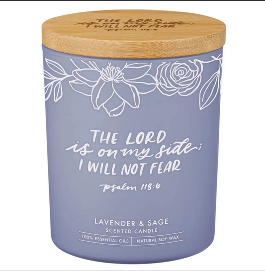 The Lord is on my Side Candle