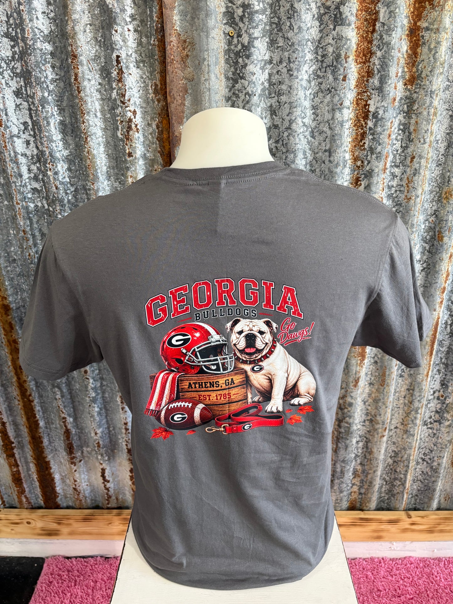 Georgia Dog/Helmet Tee