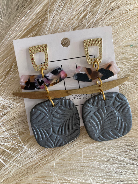 Hart Designs Grey Earrings