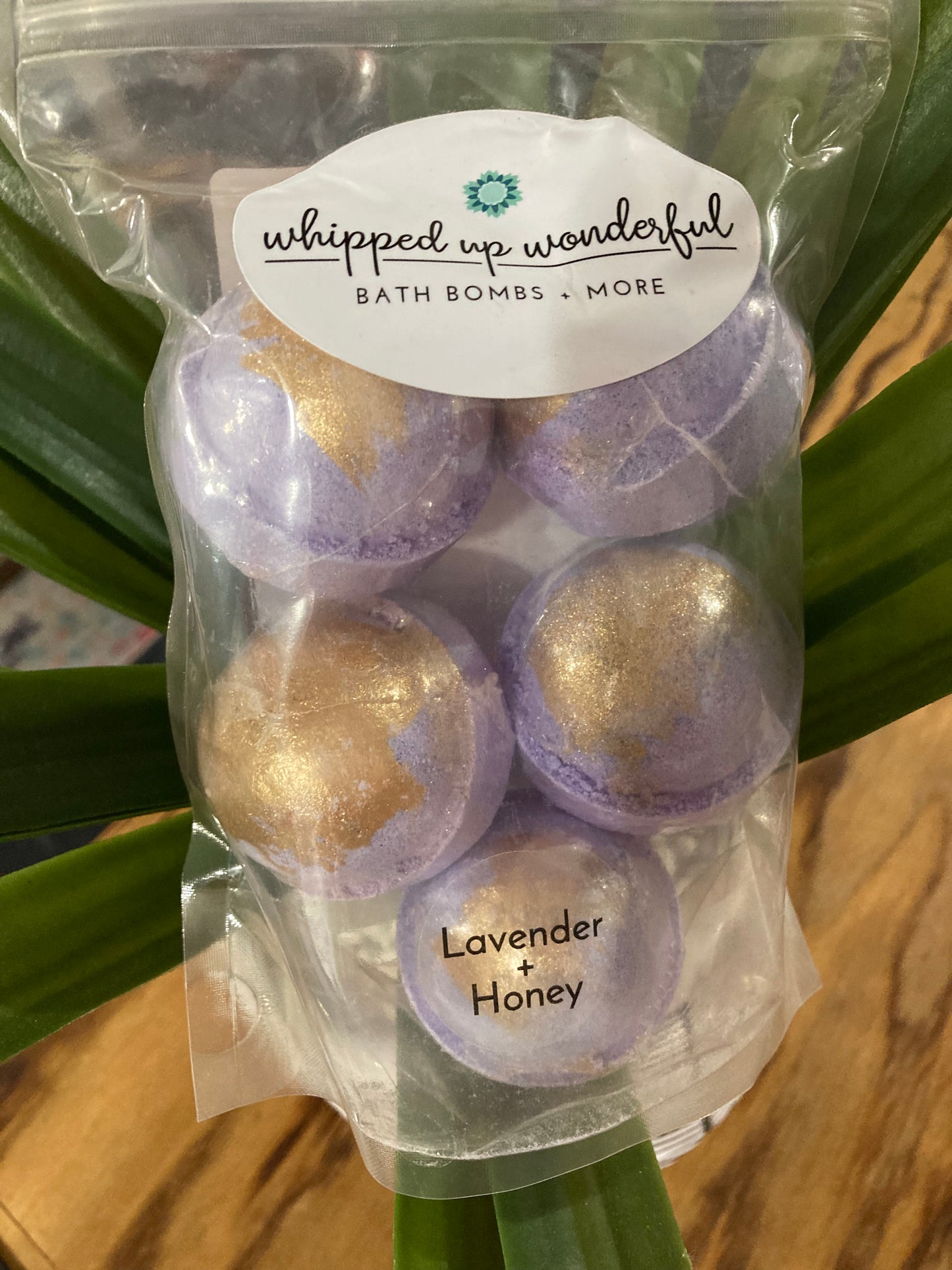 Lavender and Honey Bath Bombs