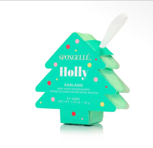 Spongelle Christmas Tree - Holly