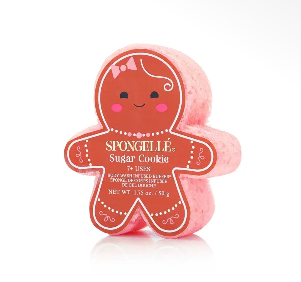 Spongelle Gingerbread Man - Sugar Cookie
