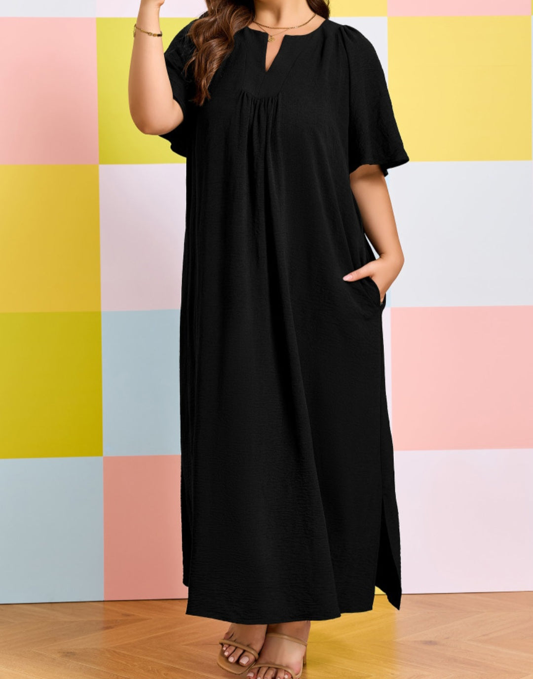 Curvy Black Dress