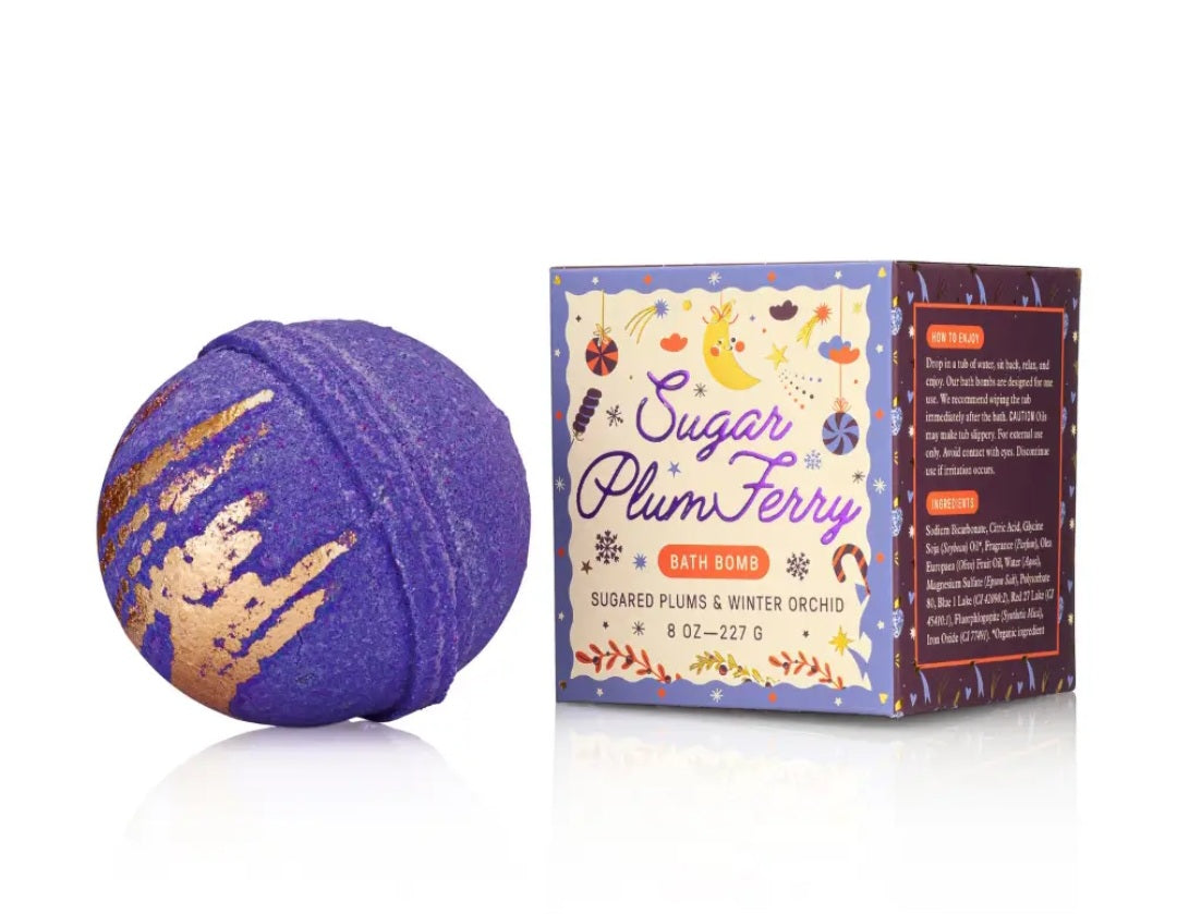 Sugar Plum Ferry Bath Bomb