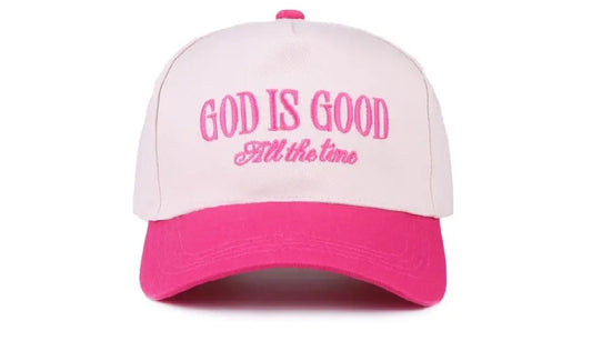 God is Good Pink Hat