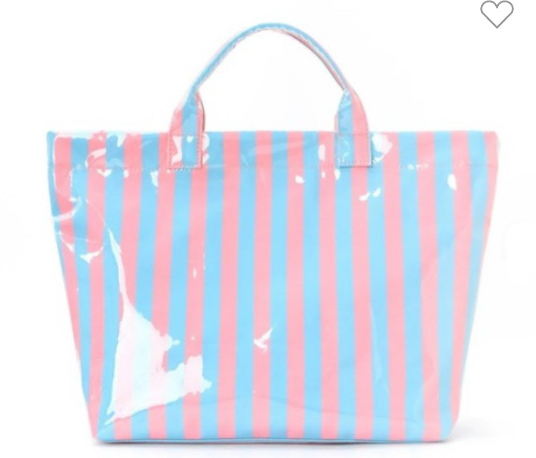 Large Striped Tote Bags