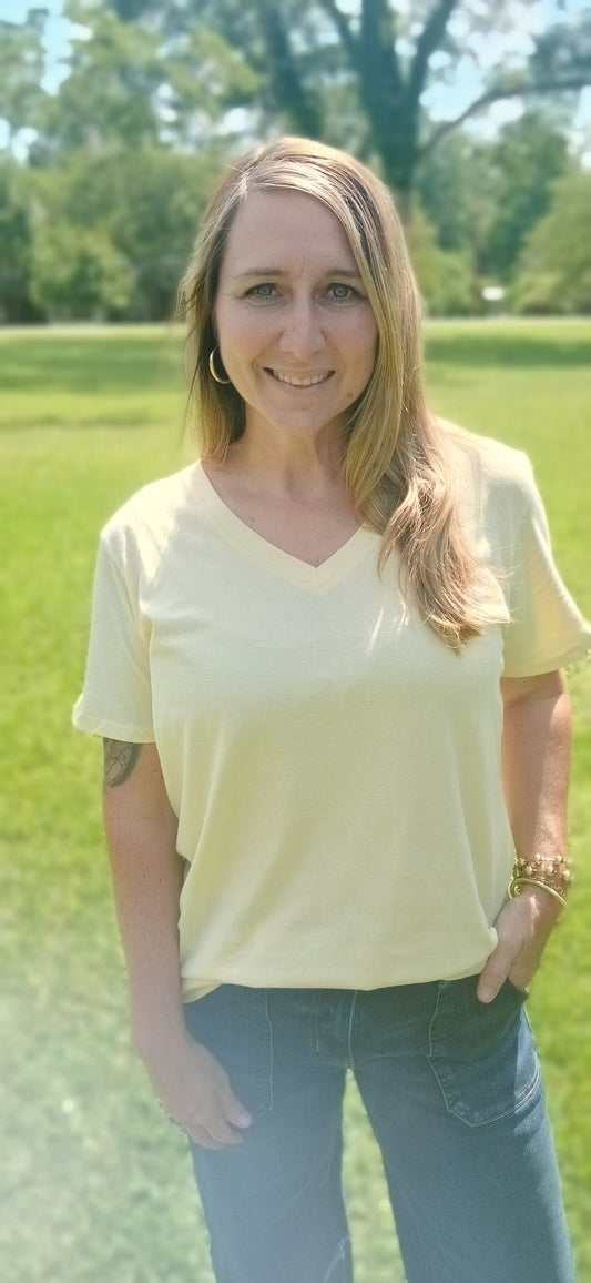 Butter Yellow Top