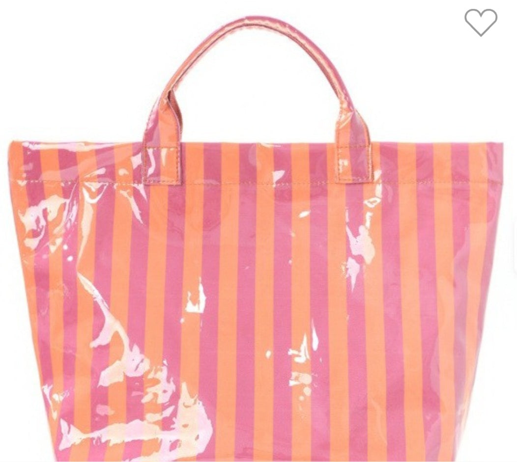 Large Striped Tote Bags
