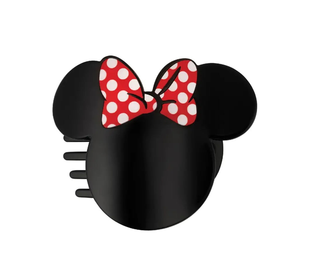 Teletie Small Minnie Mouse Shaped Hair Clip