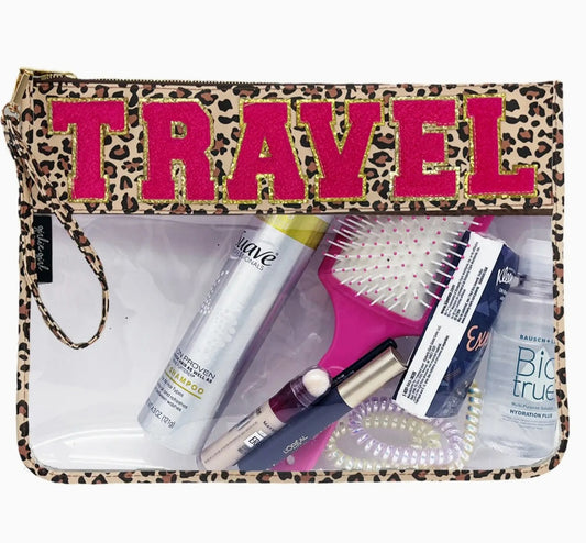 Leopard Travel Case