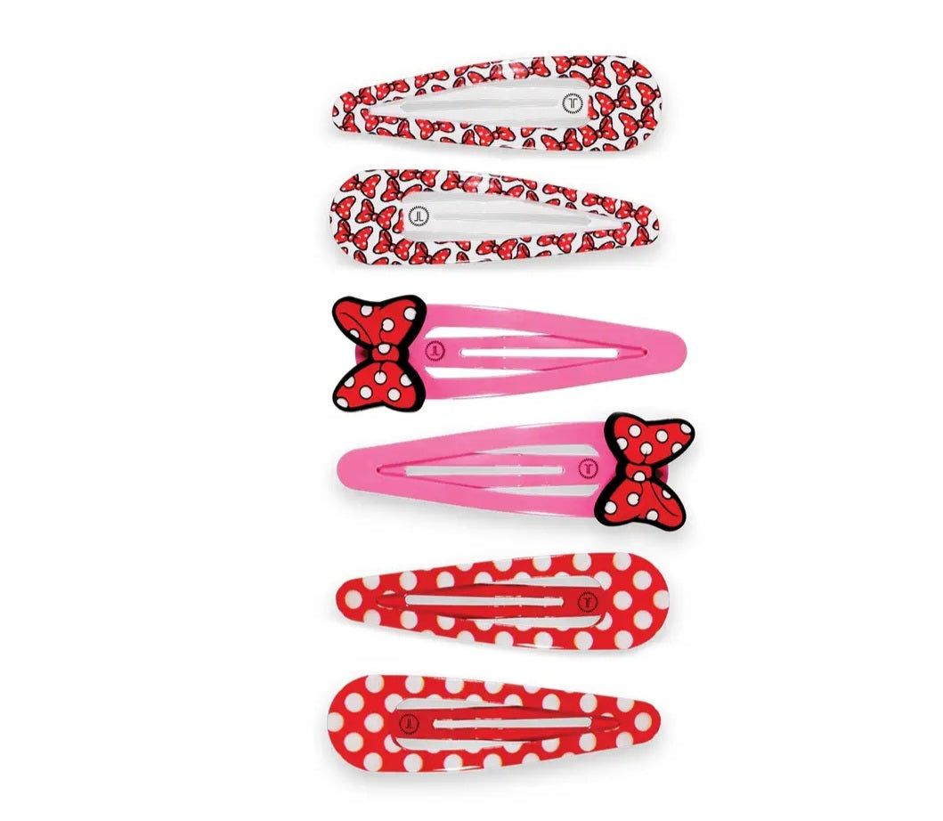 Teletie Minnie Mouse Clip 6ct.