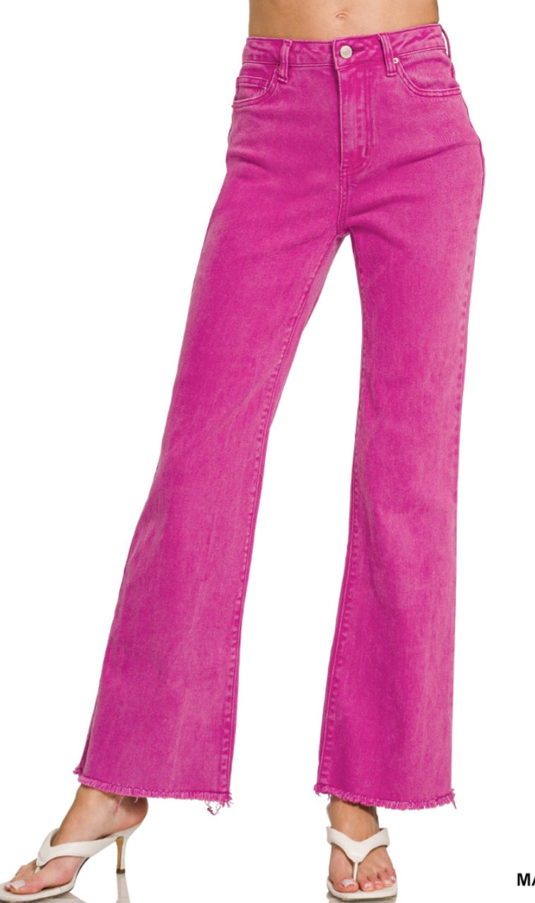Magenta Jeans