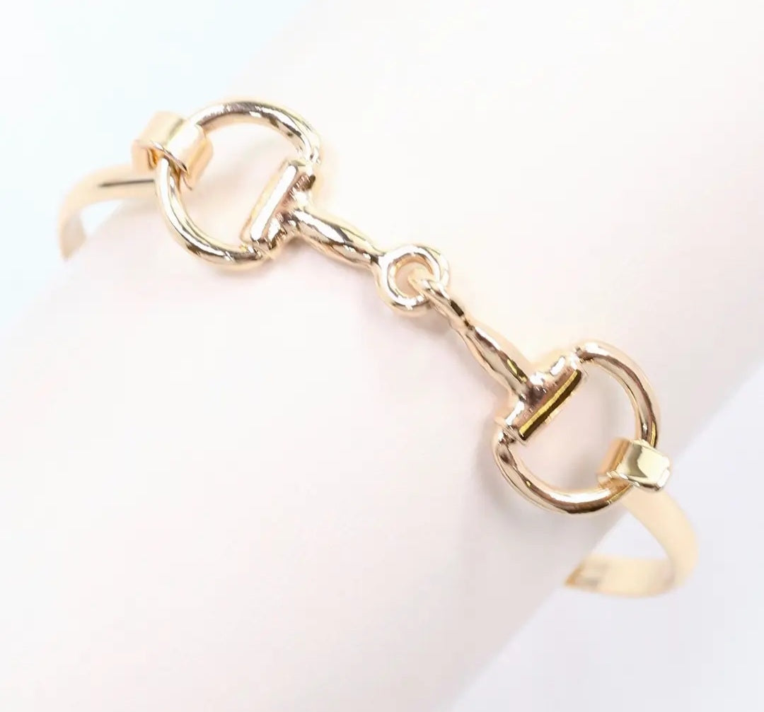 Haney Horsebit Bangle Bracelet
