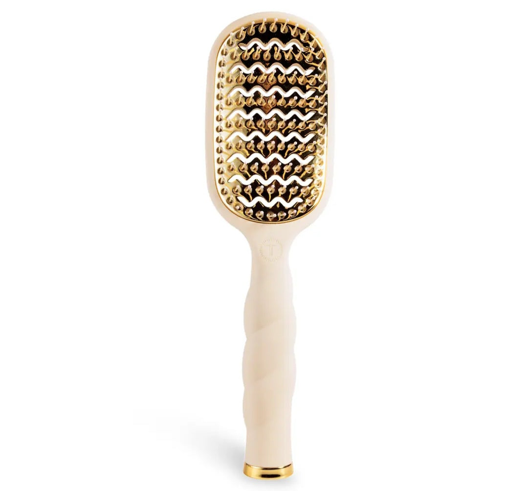 Teletie Vented Hair Brush Tan