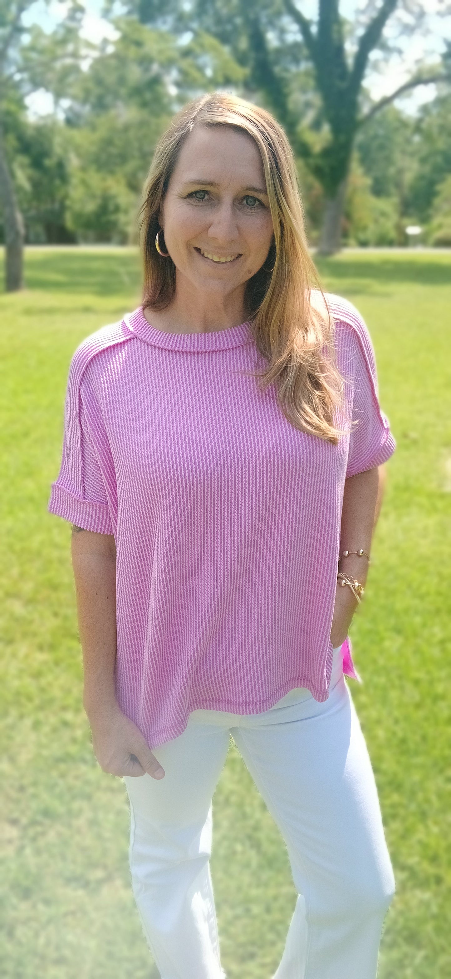 Spring Violet Top