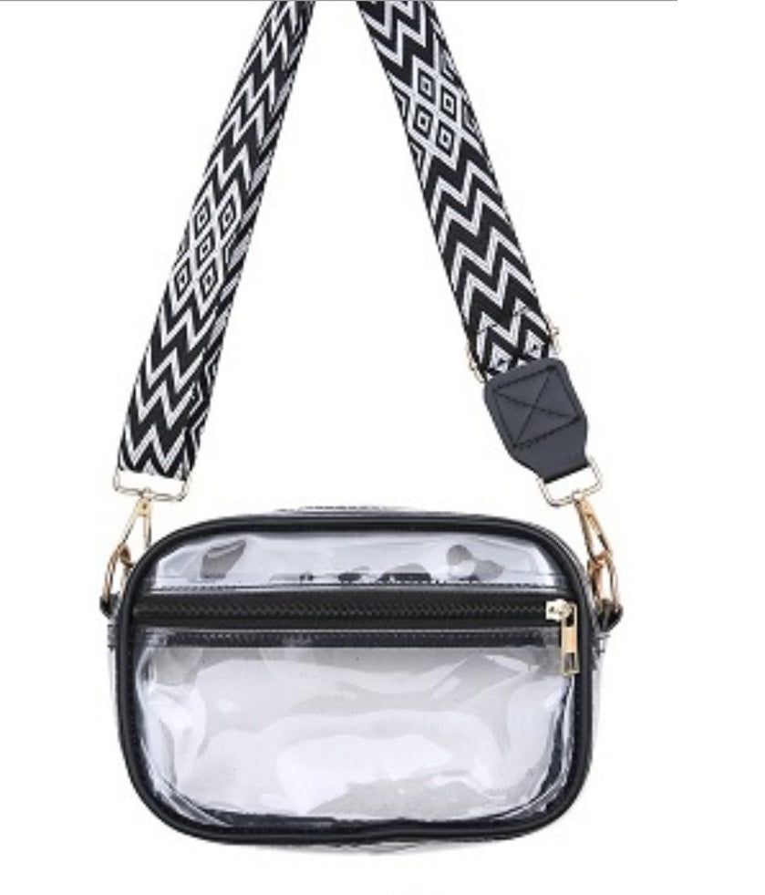 Black Clear Bag