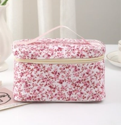 Rose Cosmetic Bag