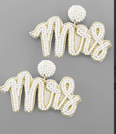 Mr./Mrs. Earrings