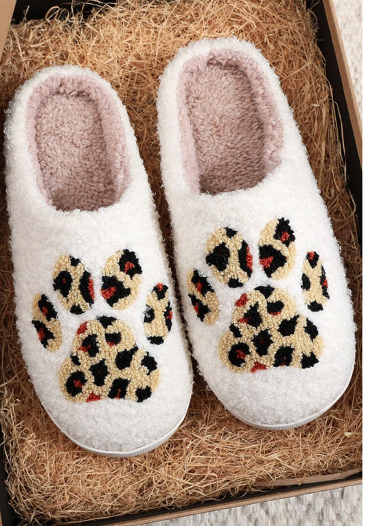 Paw slippers