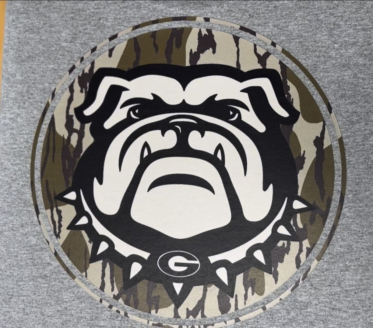 Camo Bulldog Tee