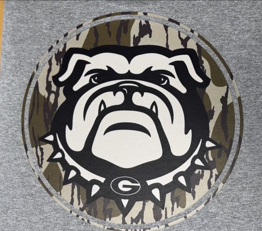 Camo Bulldog Tee