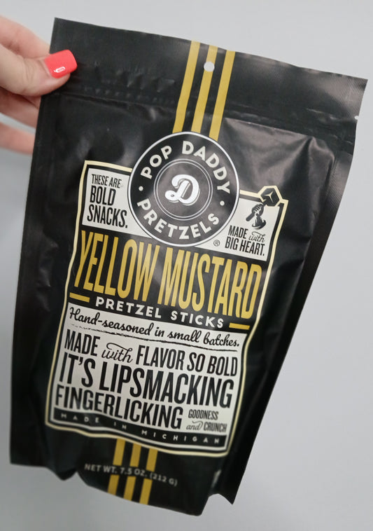 7.5 oz. Yellow Mustard Pretzels