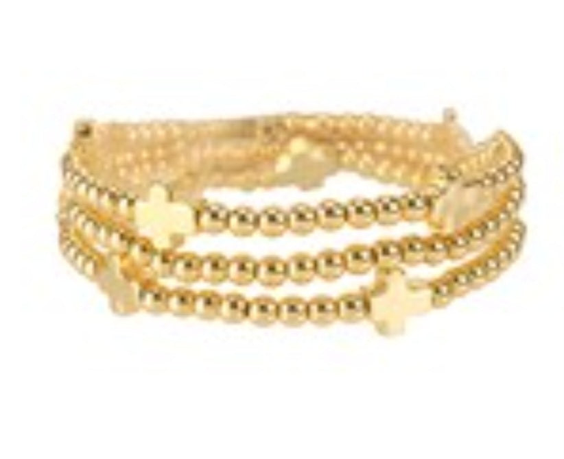 Cross Ball Bracelet