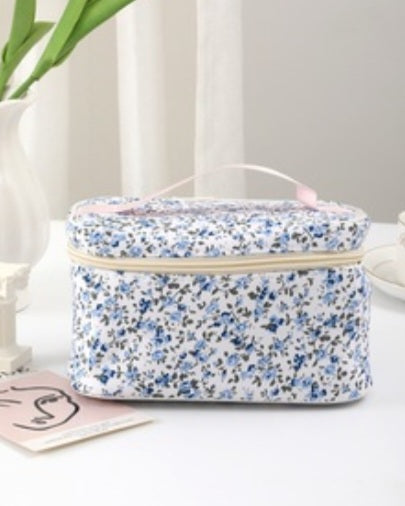 Blue Cosmetic Bag