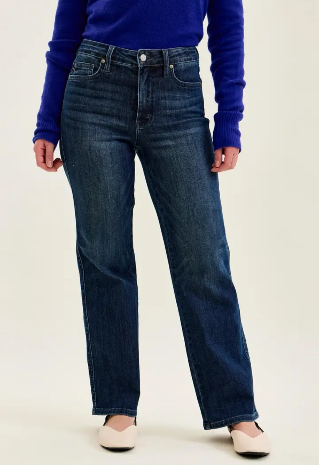 Judy Blue Mr. Petite Straight Tummy Control Classic