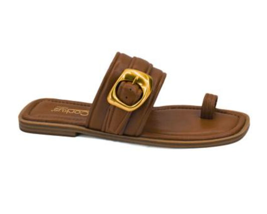 Yummy Cognac Sandal