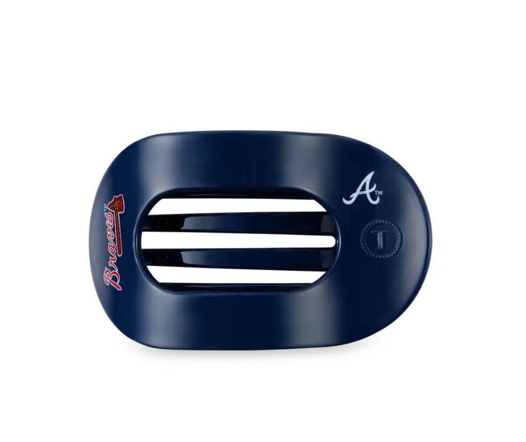 Teletie Braves Medium Hair Clip