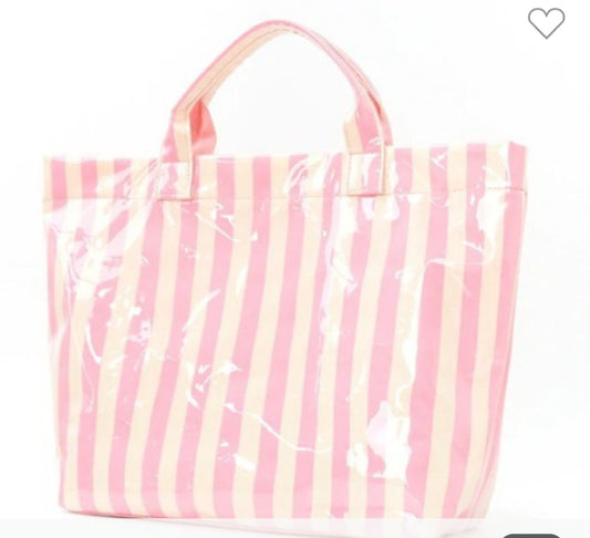 Large Striped Tote Bags